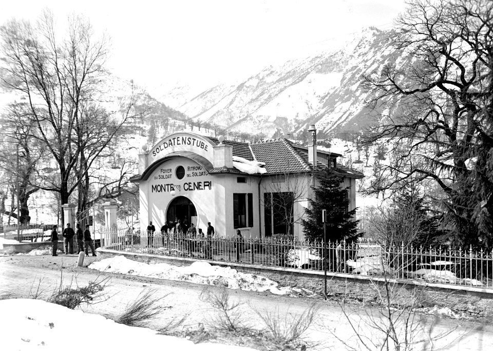 Das Soldatenhaus auf dem Monte Ceneri - CH-BAR - 3240350
