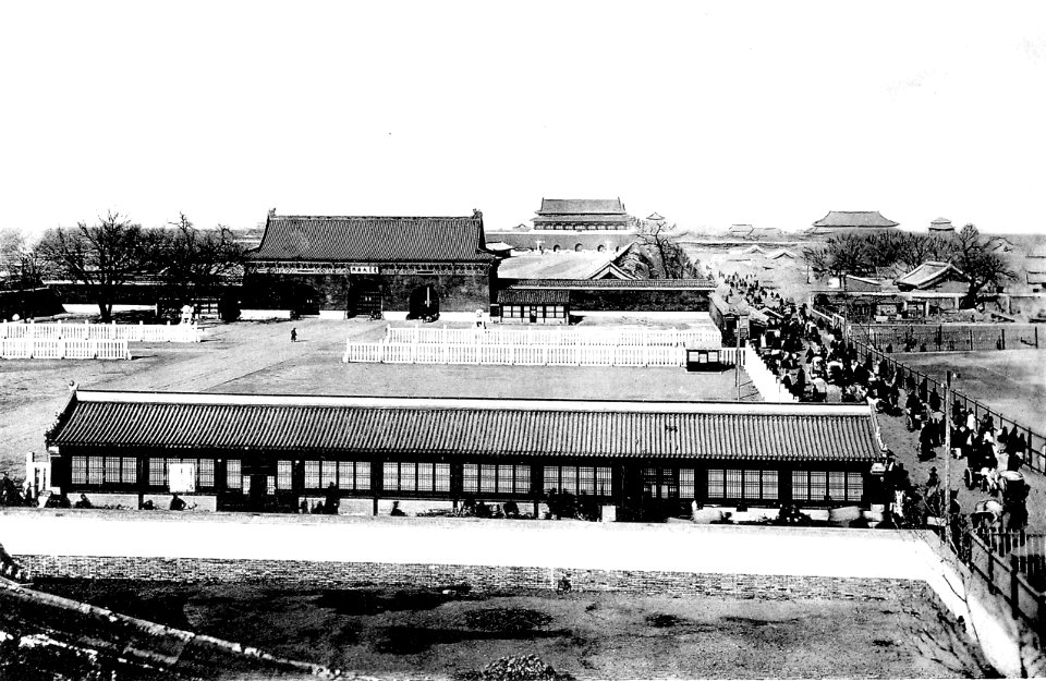 Das Ta-ching-mên Südthor der Kaiserstadt