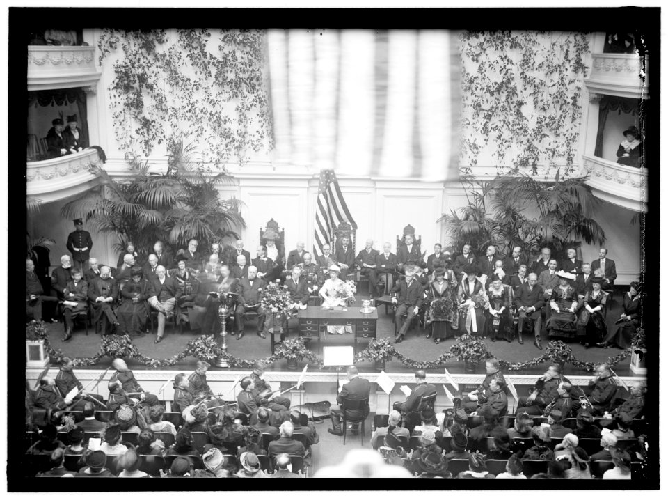 DAUGHTERS OF AMERICAN REVOLUTION. GEORGE WASHINGTON CELEBRATION. W.S. SMOOT LCCN2016866163