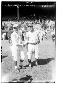 Dave Bancroft, New York NL & Roger Peckinpaugh, New York AL (baseball) LCCN2014713350