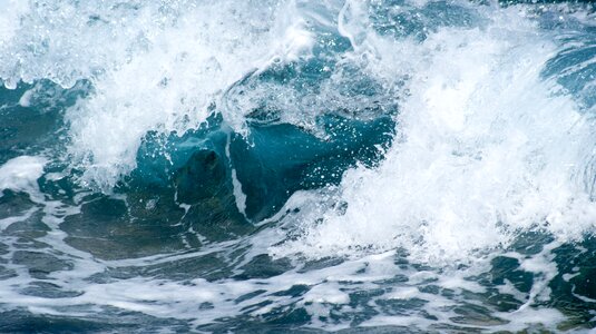 Water waves tourism photo