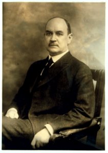 David F. Houston by Lewis Hine