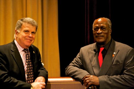 David S. Ferriero and John Amos 2011