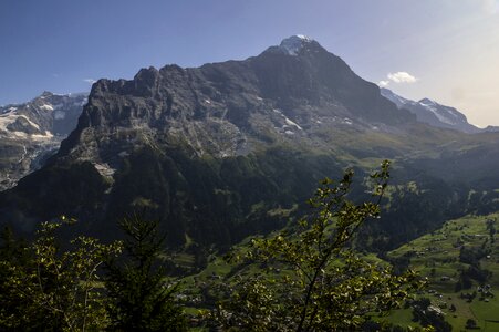 Wetterhorn kleine scheidegg switzerland photo