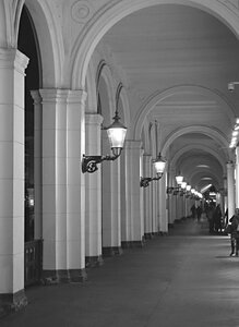 Alster architecture arcades photo