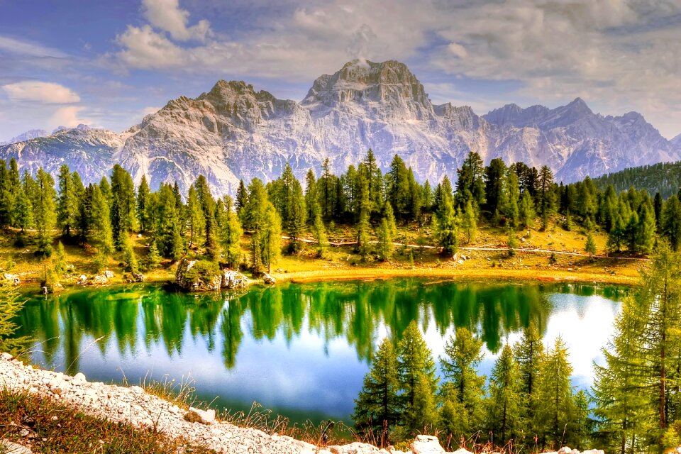 Alpine view nature