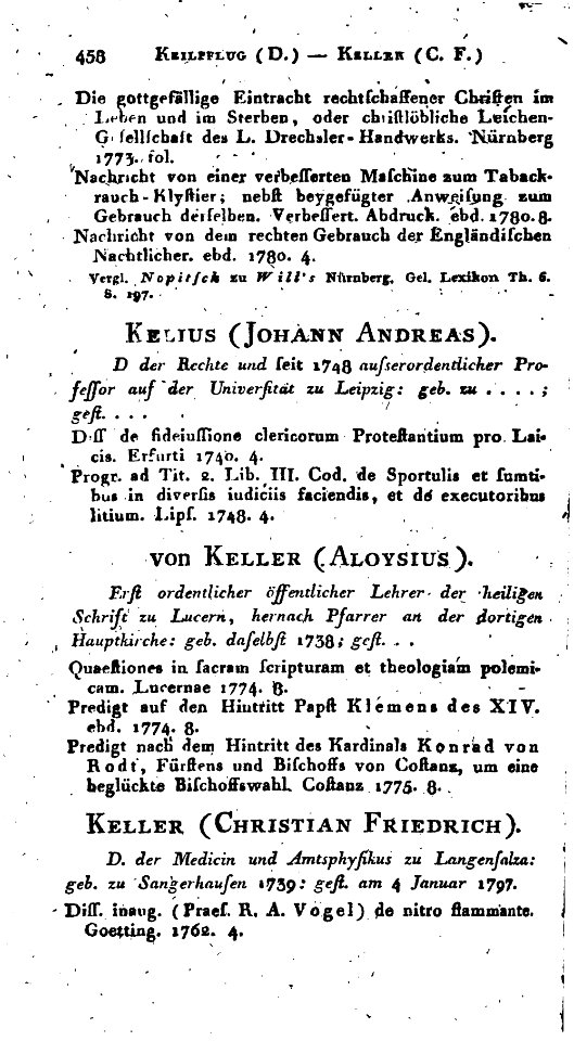 De Meusel Lexikon 6 458
