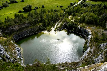 Height landscape czech republic photo