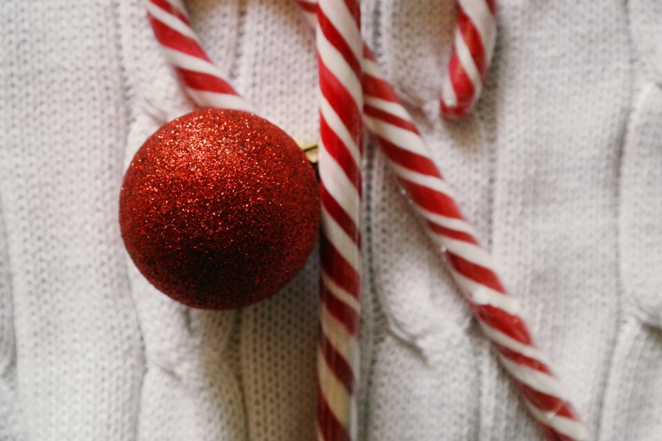 Ball polkagris candy