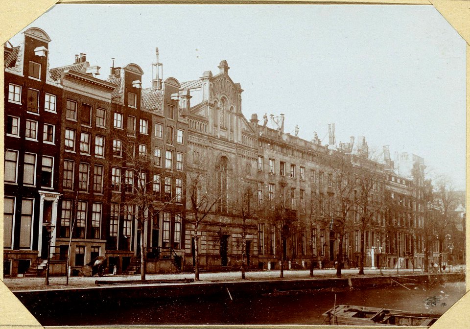 De Nieuwe Fransche Walenkerk aan de Keizersgracht bij de Vijzelstraat