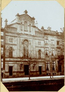 De Nieuwe Fransche Walenkerk aan de Keizersgracht bij de Vijzelstraat-001 photo