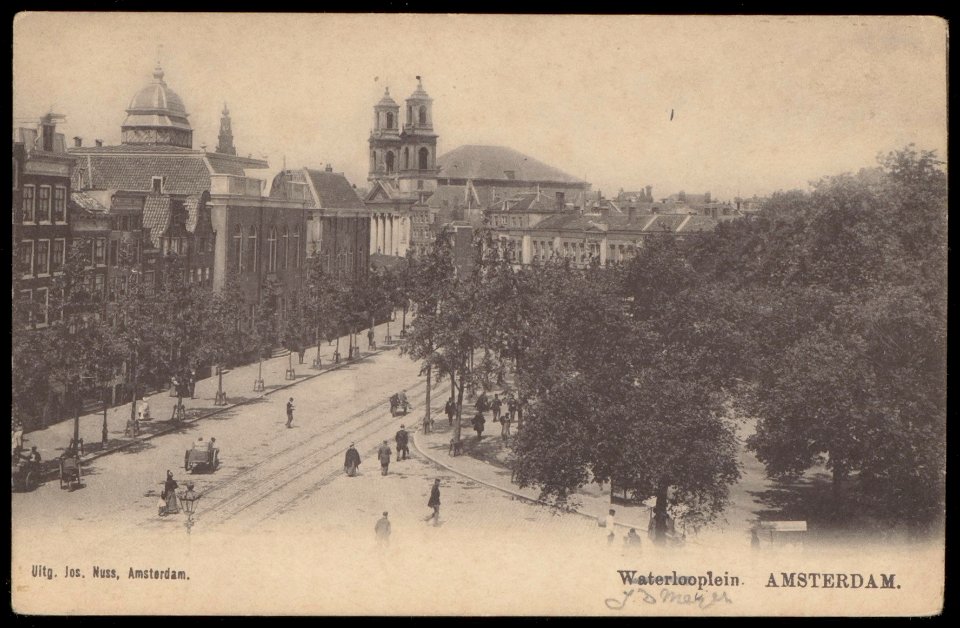 De Nieuwe Israëlitische Synagoge op het Jonas Daniël Meijerplein, Afb PBKD00207000009