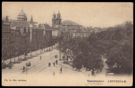 De Nieuwe Israëlitische Synagoge op het Jonas Daniël Meijerplein, Afb PBKD00207000009