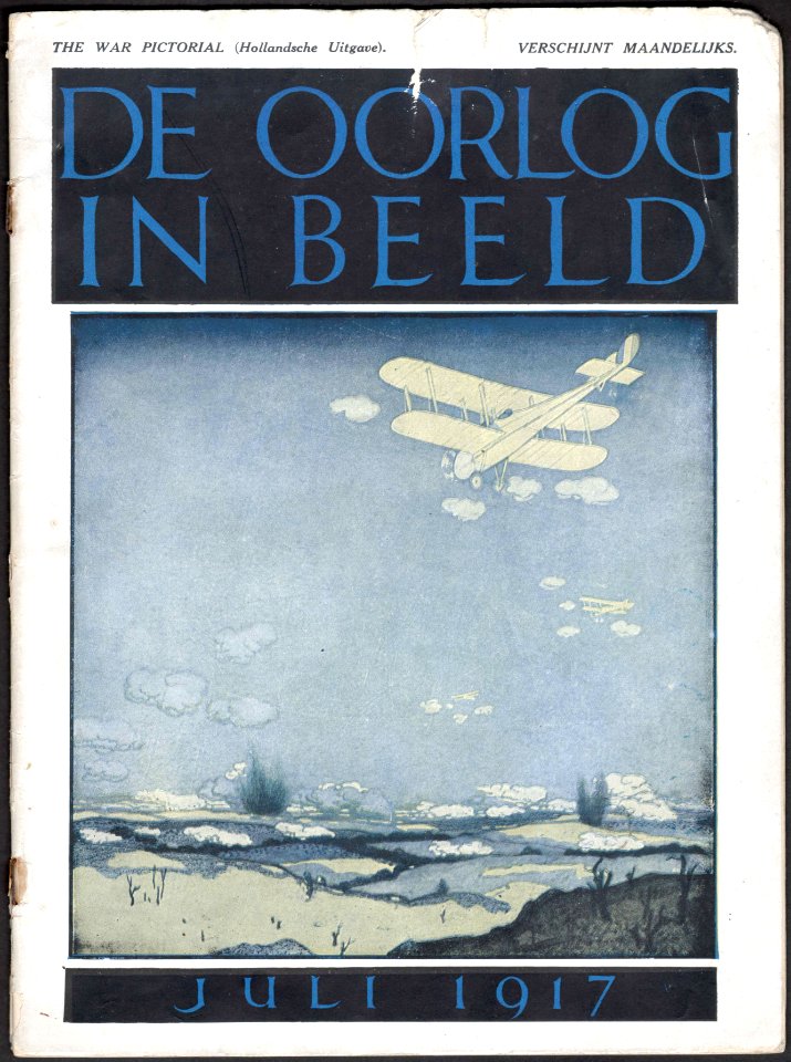 De Oorlog in Beeld, Juli 1917, Front cover