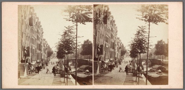De Reguliersgracht te Amsterdam