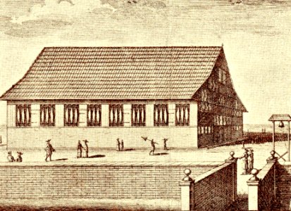 De oude Hollandse kerk, volgens Valentijn