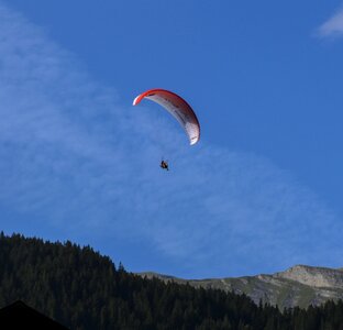 Paraglider sky air sports