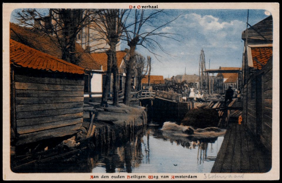 De Overhaal, aan den ouden Heiligen Weg van Amsterdam, Afb PRKBB00040000001