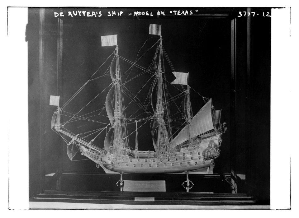 De Ruyter's ship - model on TEXAS LCCN2014700706