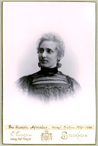 Davida Afzelius, porträtt - SMV - H1 046