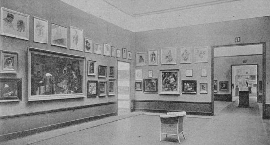 Die Gerhard Janssen-Gruppe in der Großen Berliner Kunstausstellung Düsseldorf 1917