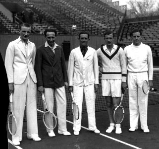 Davis Cup, French team, 1936