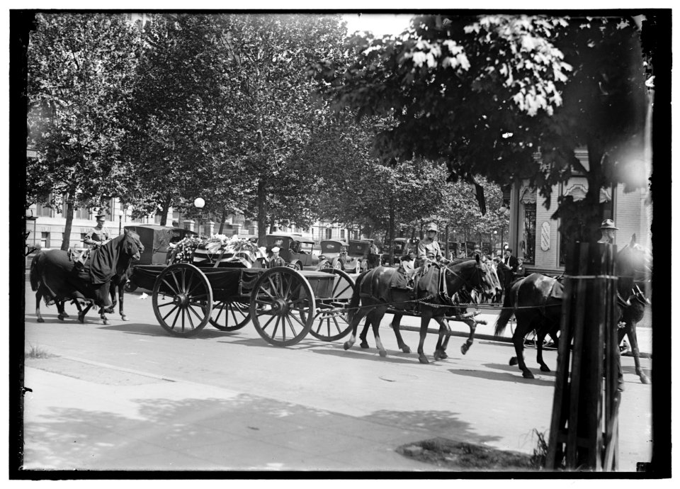 DAVIS, GEORGE WHITEFIELD. MAJOR GENERAL, U.S.A. HIS FUNERAL; DIED JULY 12, 1918 LCCN2016869397
