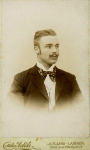Davorin Rovšek - moški portret