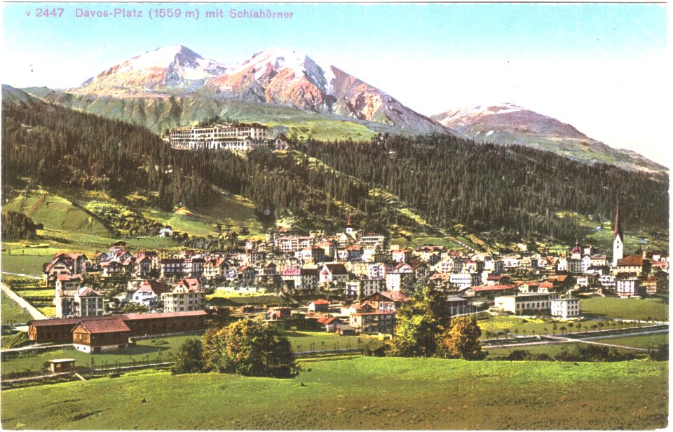 Davos-Platz mit Schlahörner (1)
