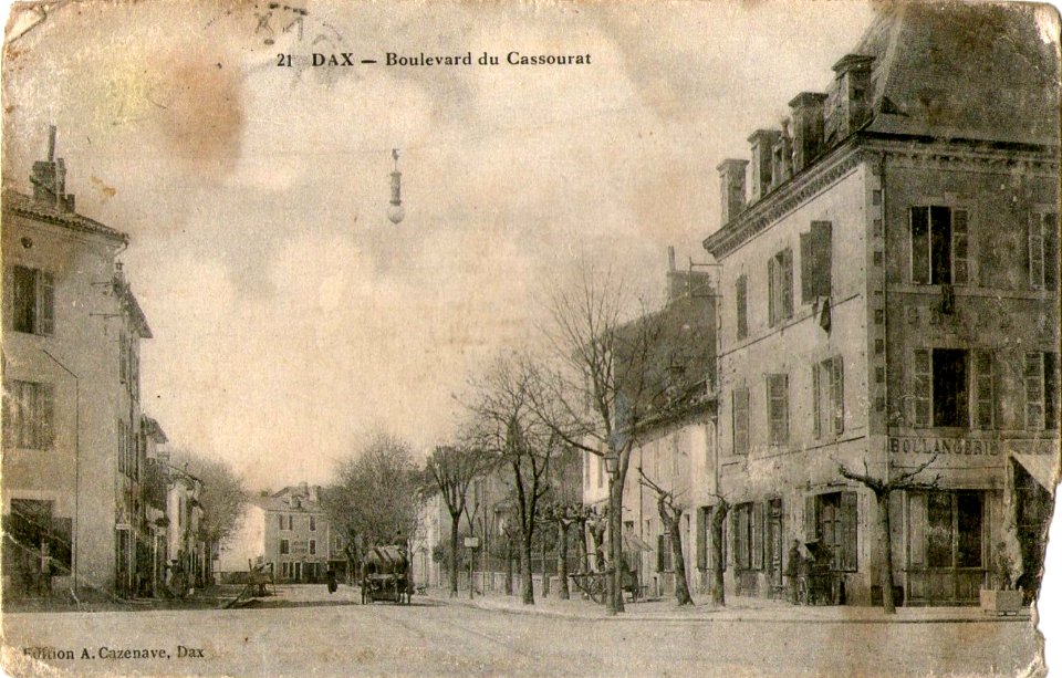Dax (Landes) - Boulevard du Cassourat 1