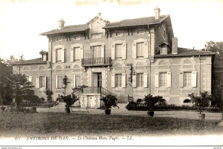 Dax (Landes) - Château 'Hora fugit'