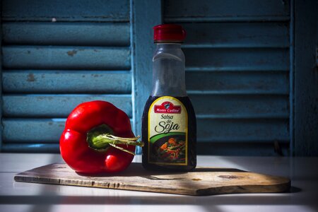 Vegetable table paprika