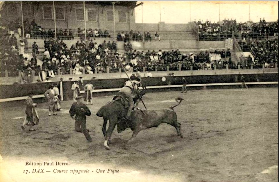 Dax (Landes) - Corrida - picador 3