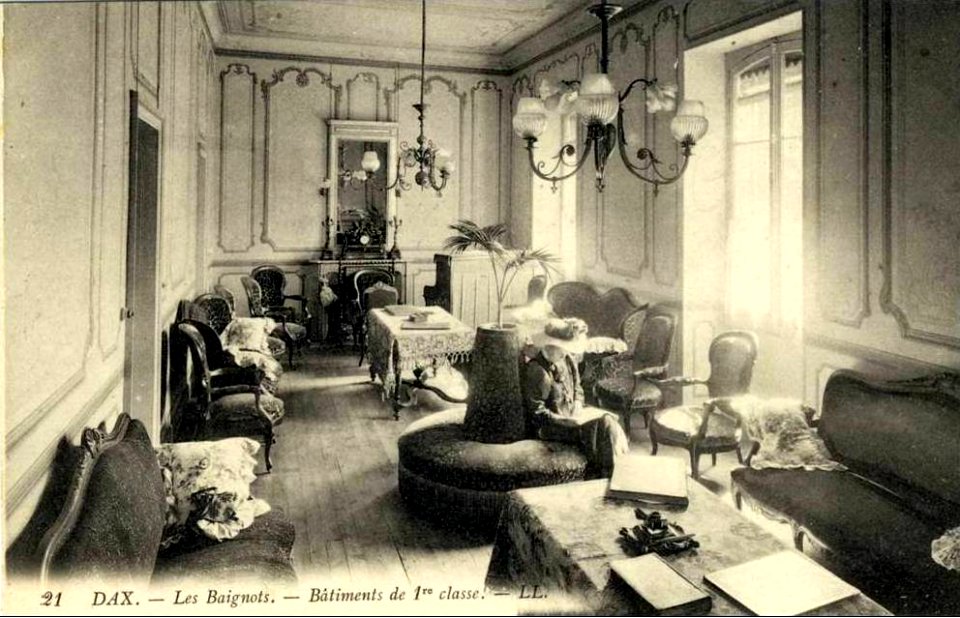 Dax (Landes) - Etablissement Thermal des Baignots - Bâtiments première classe 24