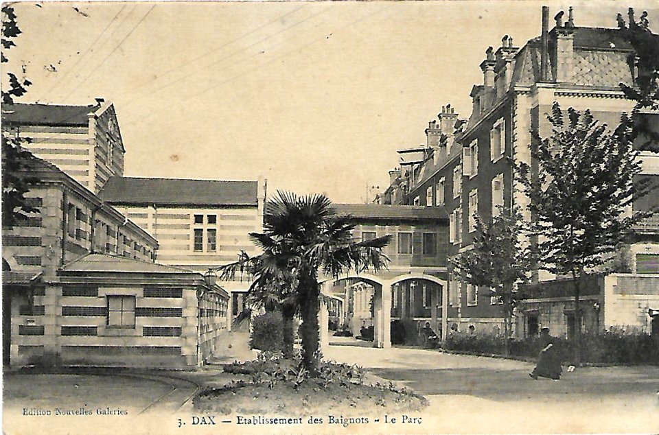 Dax (Landes) - Etablissement Thermal des Baignots - Bâtiments première classe 4