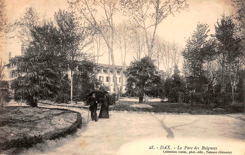 Dax (Landes) - Etablissement Thermal des Baignots - Parc 17