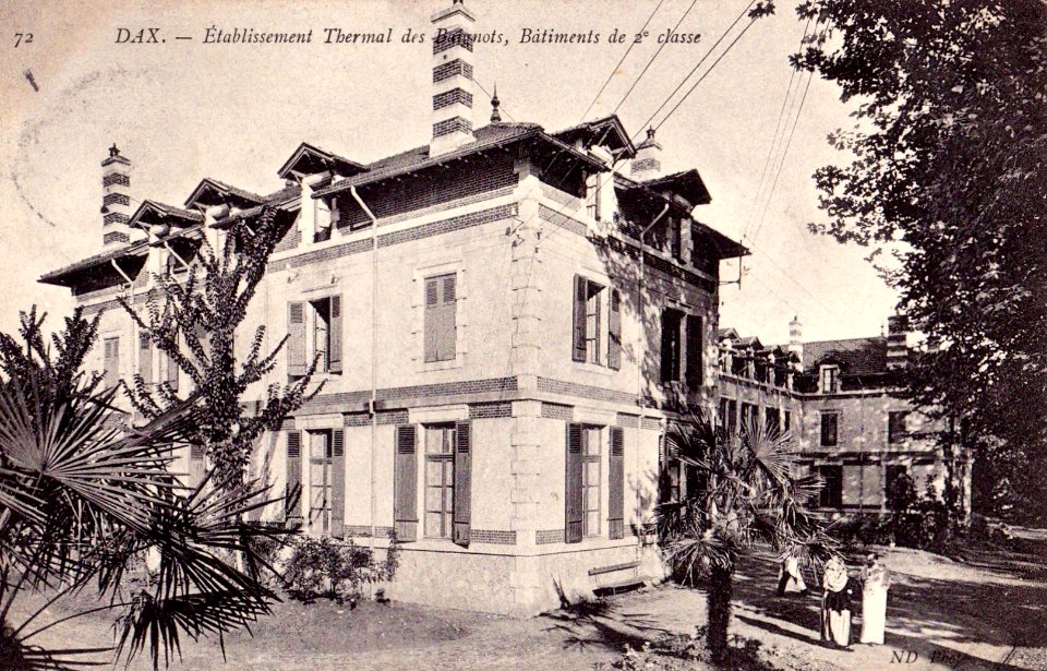 Dax (Landes) - Etablissement Thermal des Baignots - Bâtiments deuxième classe 1