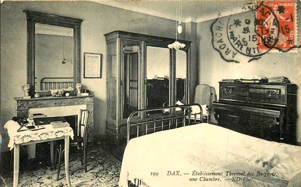 Dax (Landes) - Etablissement Thermal des Baignots - Bâtiments première classe 23