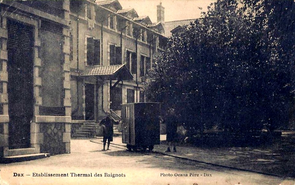 Dax (Landes) - Etablissement Thermal des Baignots - Bâtiments deuxième classe 5