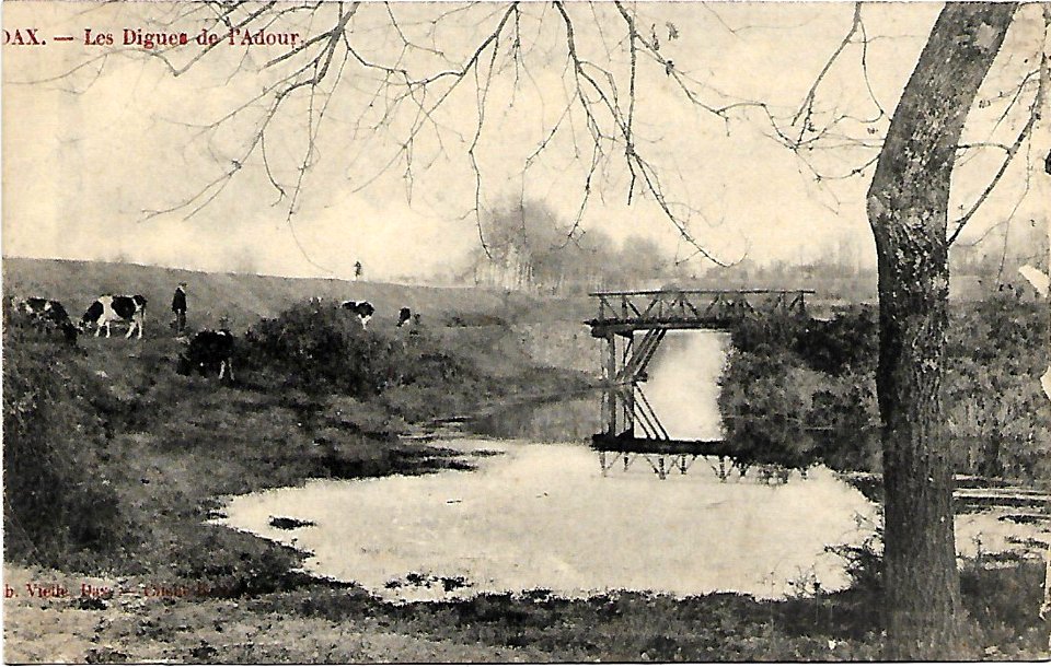 Dax (Landes) - Digues de l'Adour 1