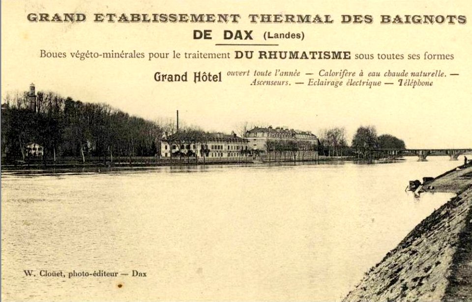 Dax (Landes) - Etablissement Thermal des Baignots 20a