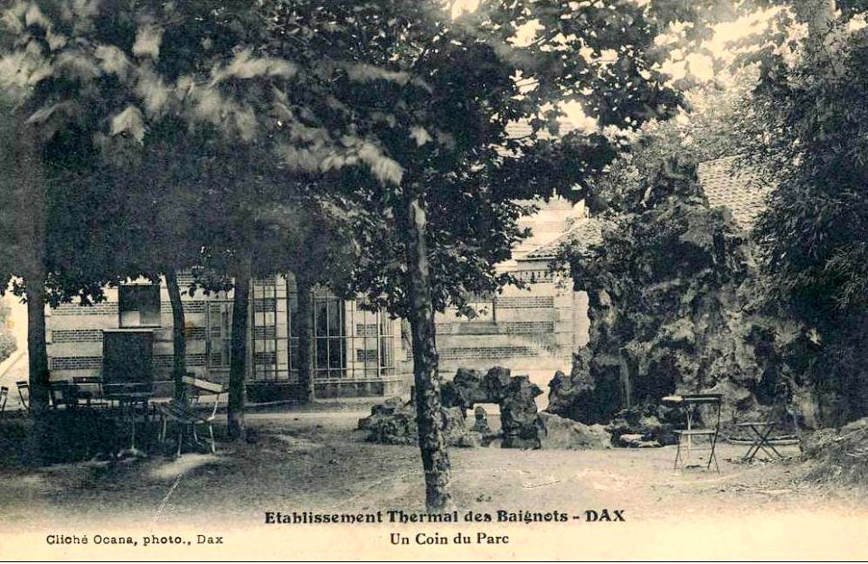 Dax (Landes) - Etablissement Thermal des Baignots - Parc 16