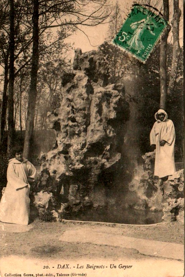 Dax (Landes) - Etablissement Thermal des Baignots - Parc 4
