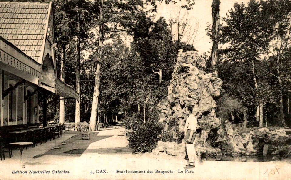 Dax (Landes) - Etablissement Thermal des Baignots - Parc 15
