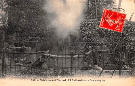 Dax (Landes) - Etablissement Thermal des Baignots - Parc 8