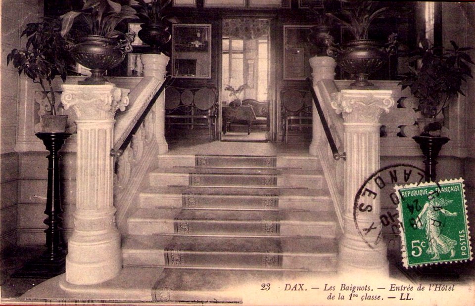 Dax (Landes) - Etablissement Thermal des Baignots - Bâtiments première classe 20