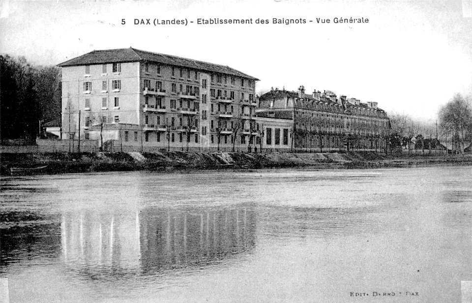 Dax (Landes) - Etablissement Thermal des Baignots 27