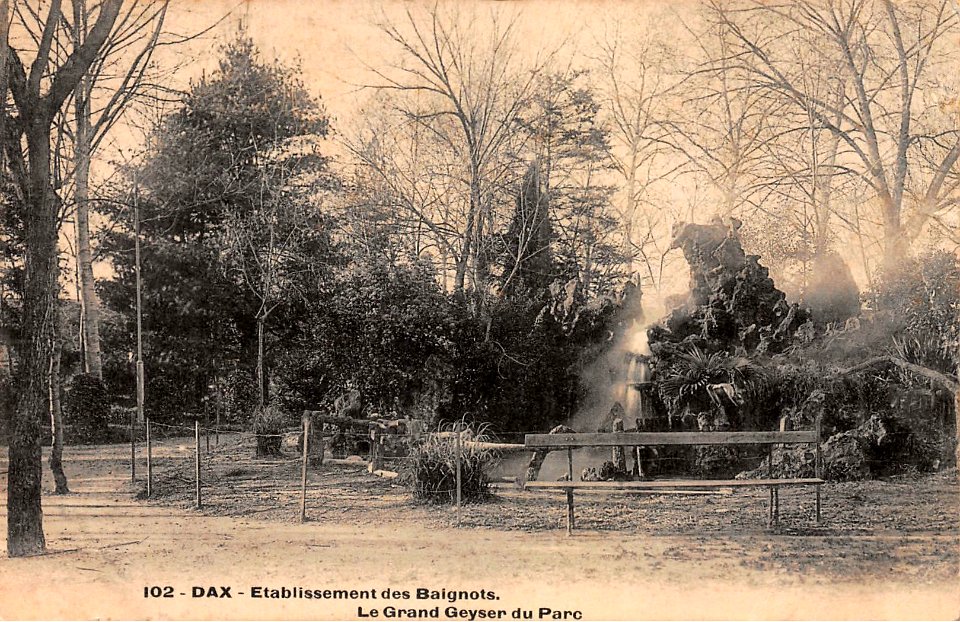 Dax (Landes) - Etablissement Thermal des Baignots - Parc 13