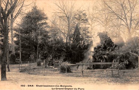 Dax (Landes) - Etablissement Thermal des Baignots - Parc 13