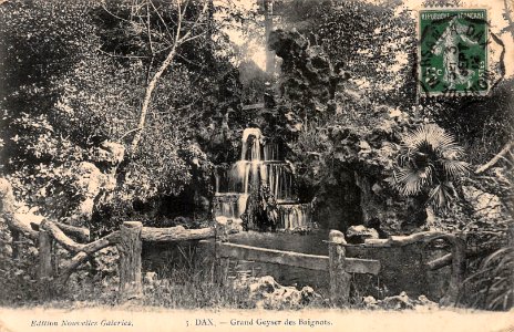 Dax (Landes) - Etablissement Thermal des Baignots - Parc 2